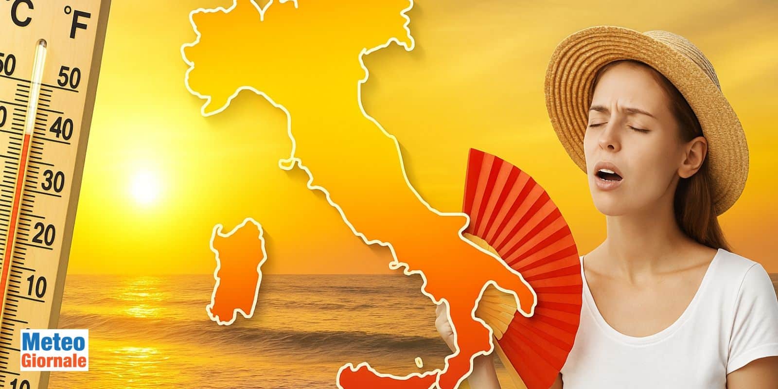 Caldo, tutto pronto per i 40 gradi di Domenica 28 Giugno