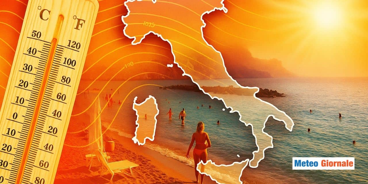 Subito piena Estate, afa opprimente dal 10 giugno
