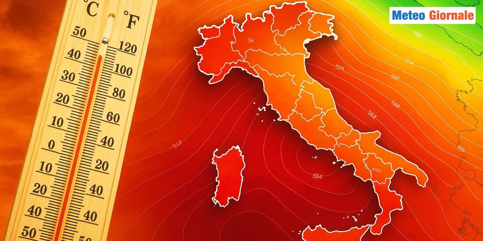 Forti TEMPORALI e crollo delle temperature. Ma poi si rovina tutto
