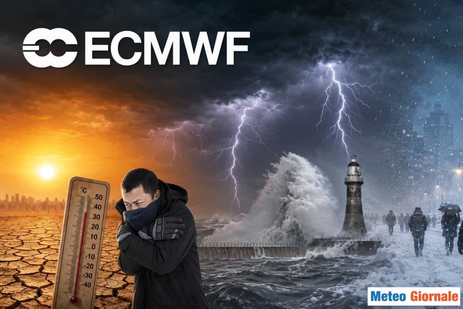 ECMWF, il Centro Meteo Europeo che chiamano modello di Reading, ma è in Italia