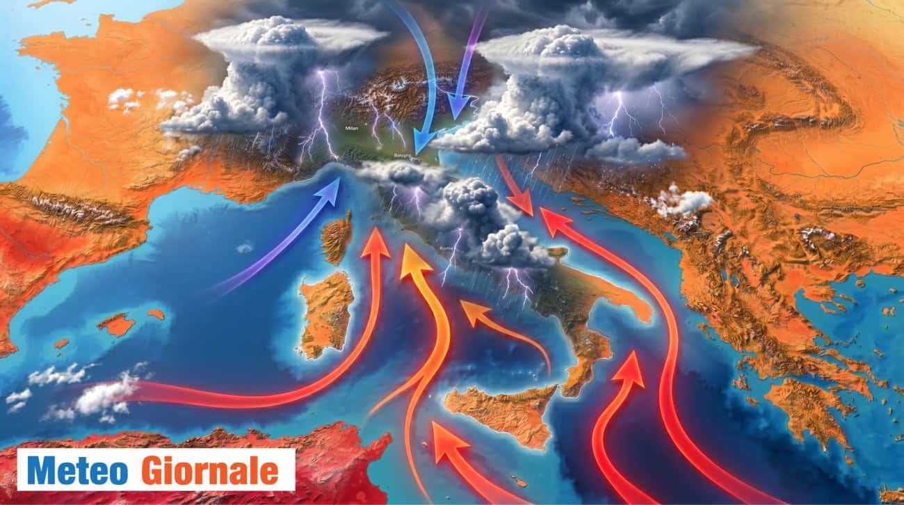 Estate 2026: centinaia di temporali, ma il caldo non molla