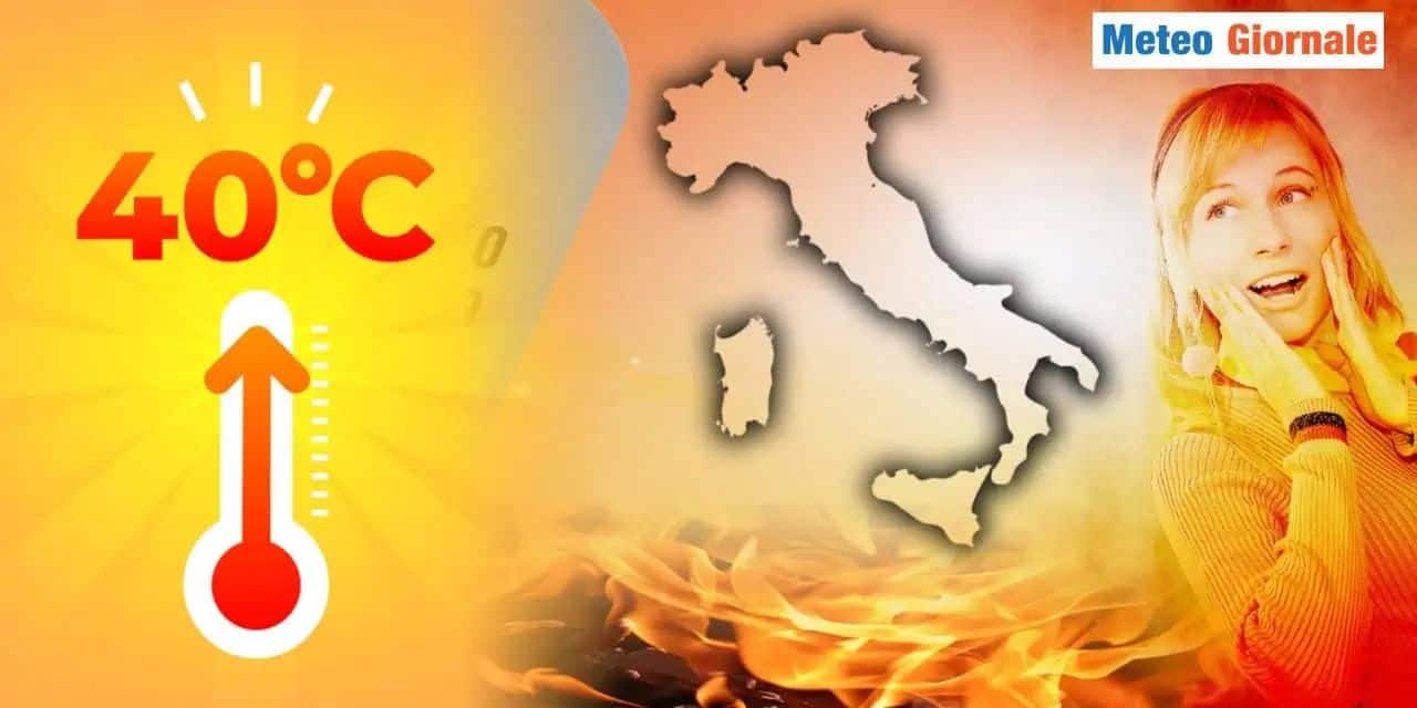 Grande disagio per il caldo in accentuazione