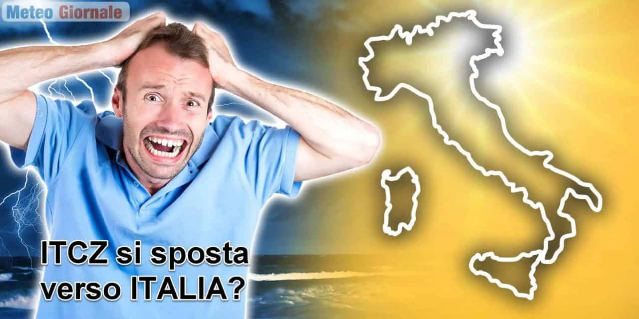 ITCZ in movimento verso nord, le conseguenze attese sull’Italia