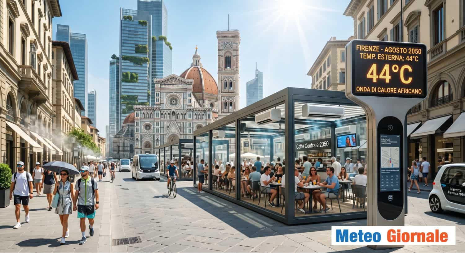 Gli effetti del grande caldo francese in Italia. Cosa potrebbe succedere