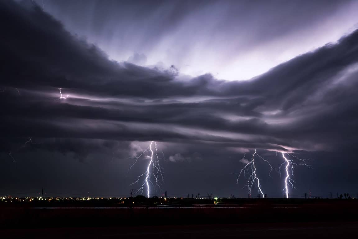 Intrusione temporalesca. I Centri Meteo stimano la traiettoria