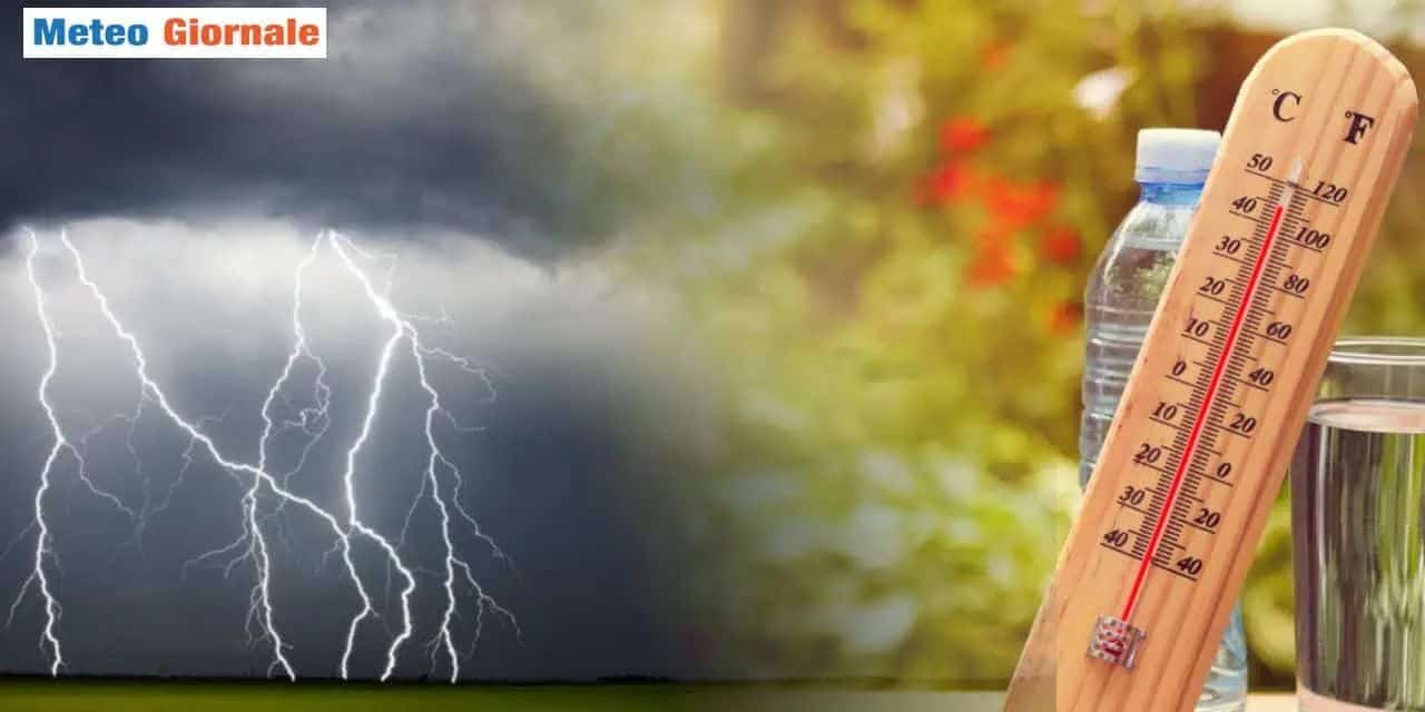 Temperature in aumento e caldo in esplosione decisa