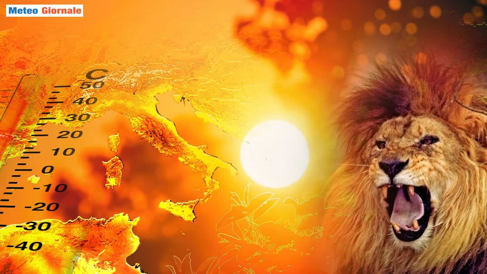 Sta per scoccare l’ora del caldo peggiore, nel weekend un’autentica fornace