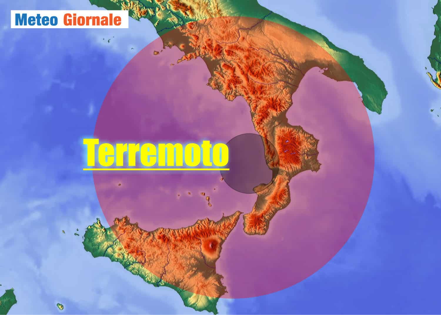 Terremoto 6.2 nella notte: tremano Calabria e gran parte del Sud”