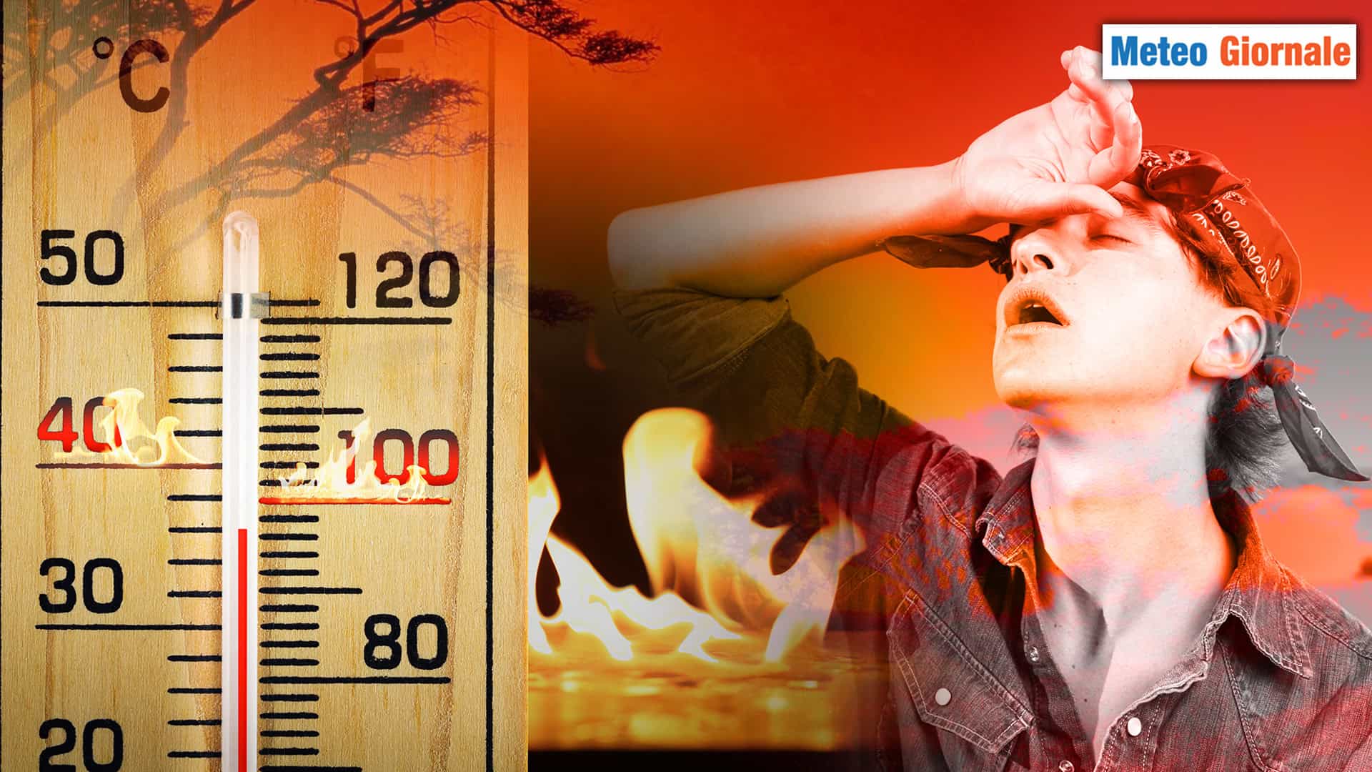 Meteo: Nuova ondata di caldo, temperature fino a 44°C