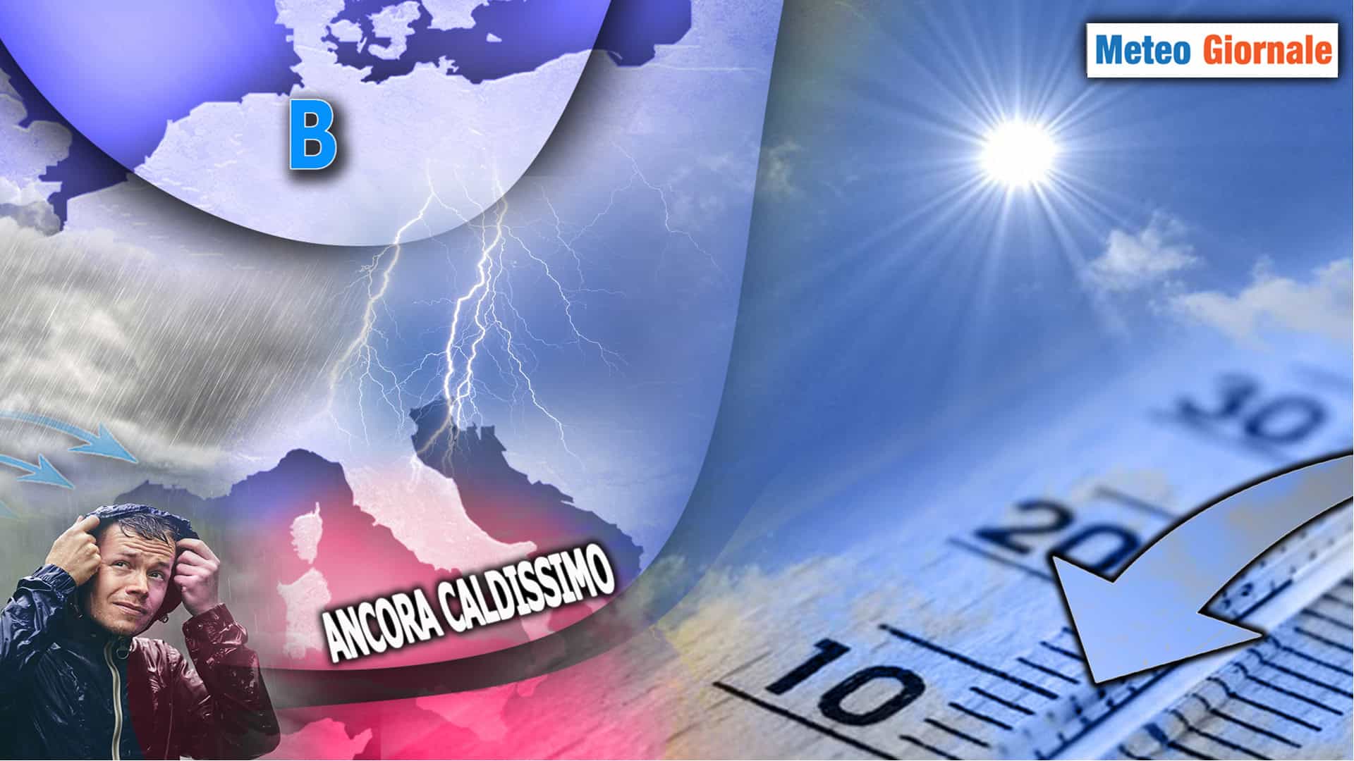 Meteo: picco del caldo, poi cambia tutto