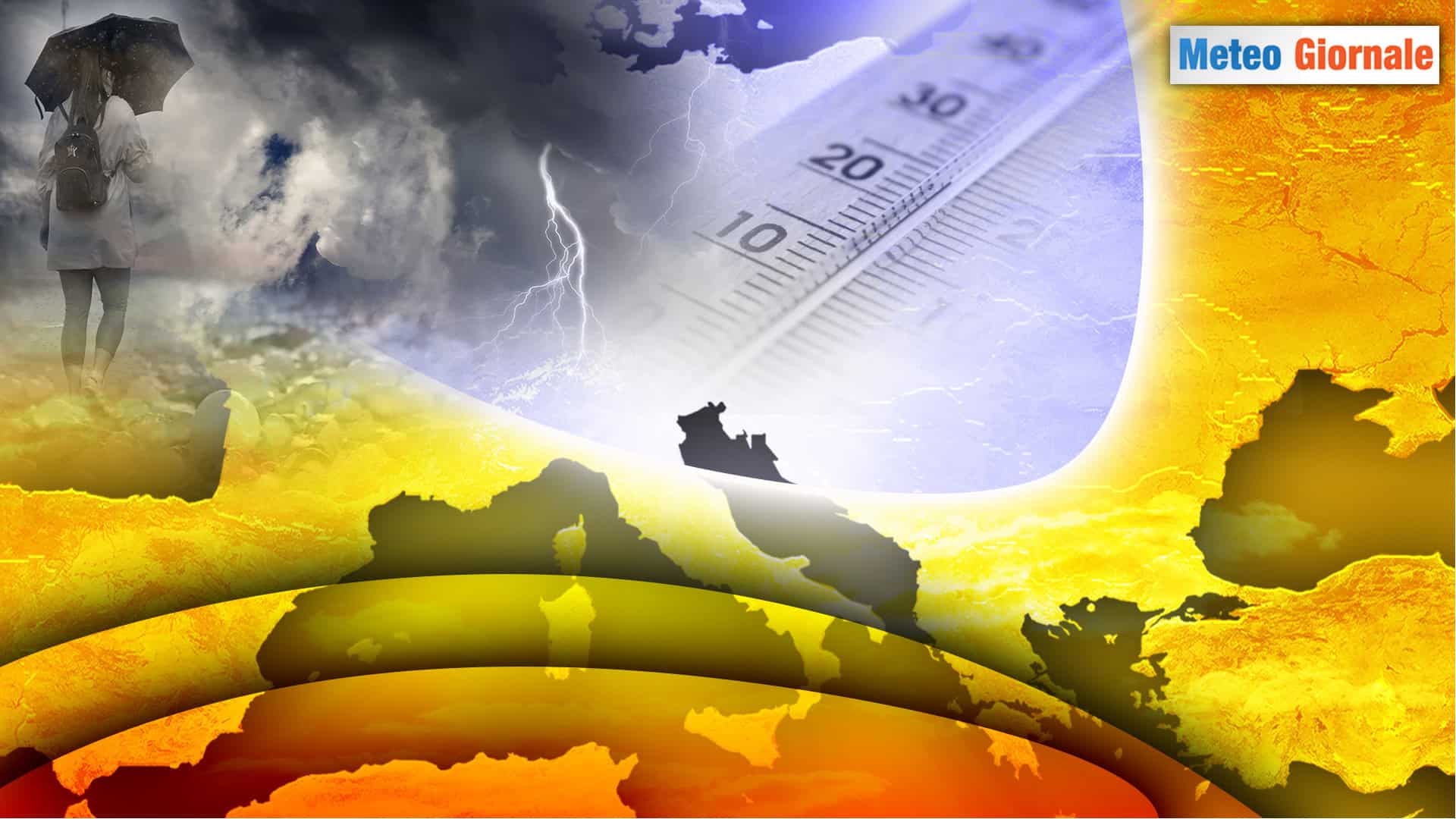 Meteo: Weekend tra sole e temporali, poi fresco cambiamento