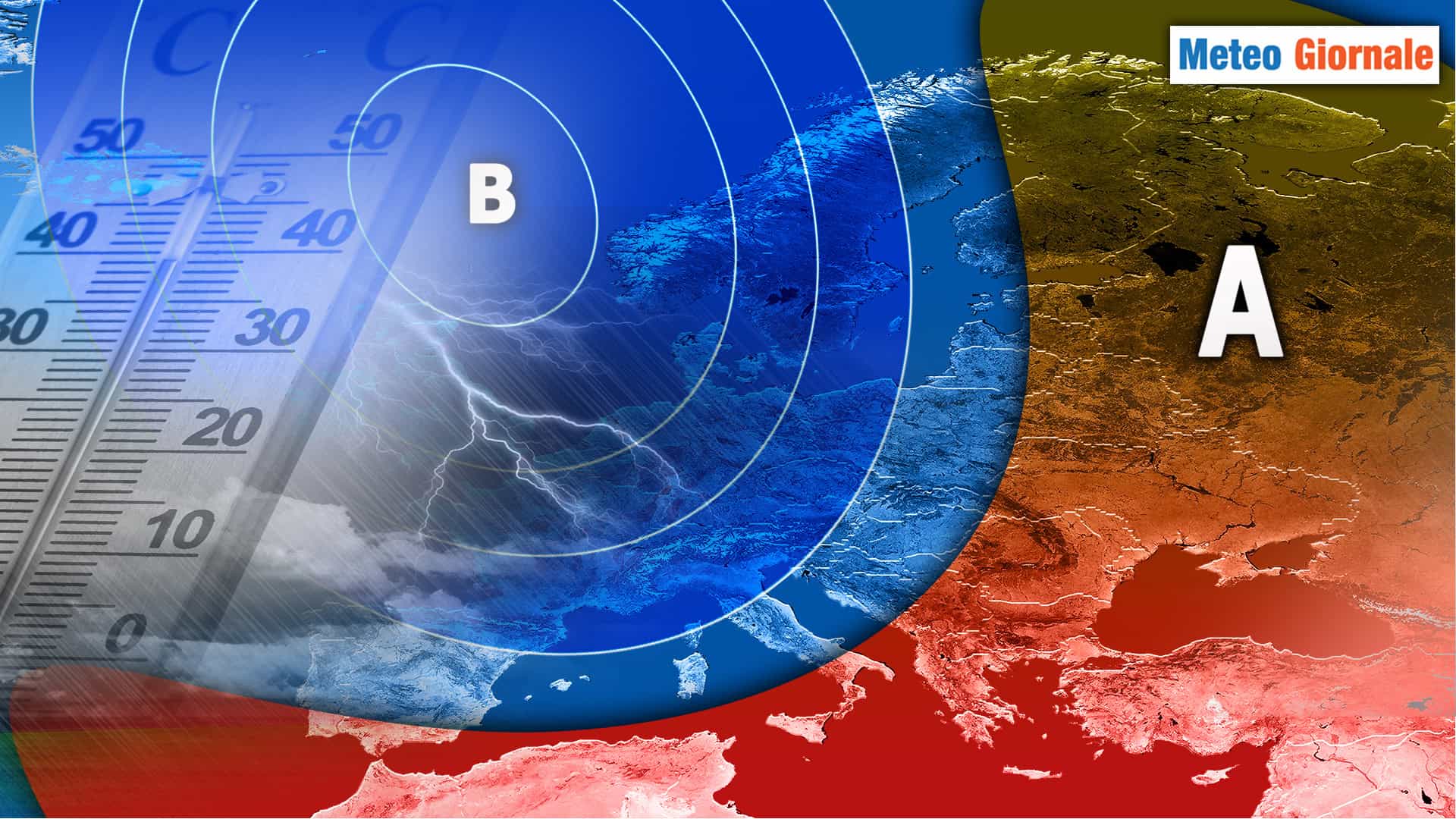 Meteo: L’anticiclone ci molla, torna il fresco in tutta Italia