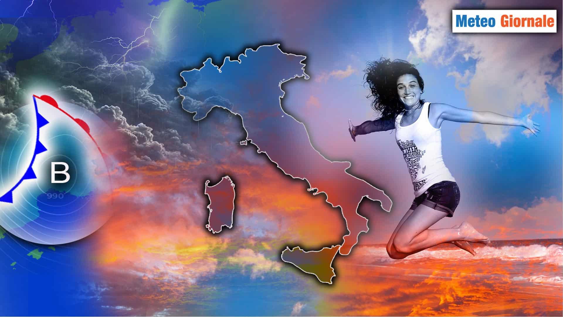 Meteo: Estate più gradevole, ma resta il rischio di temporali