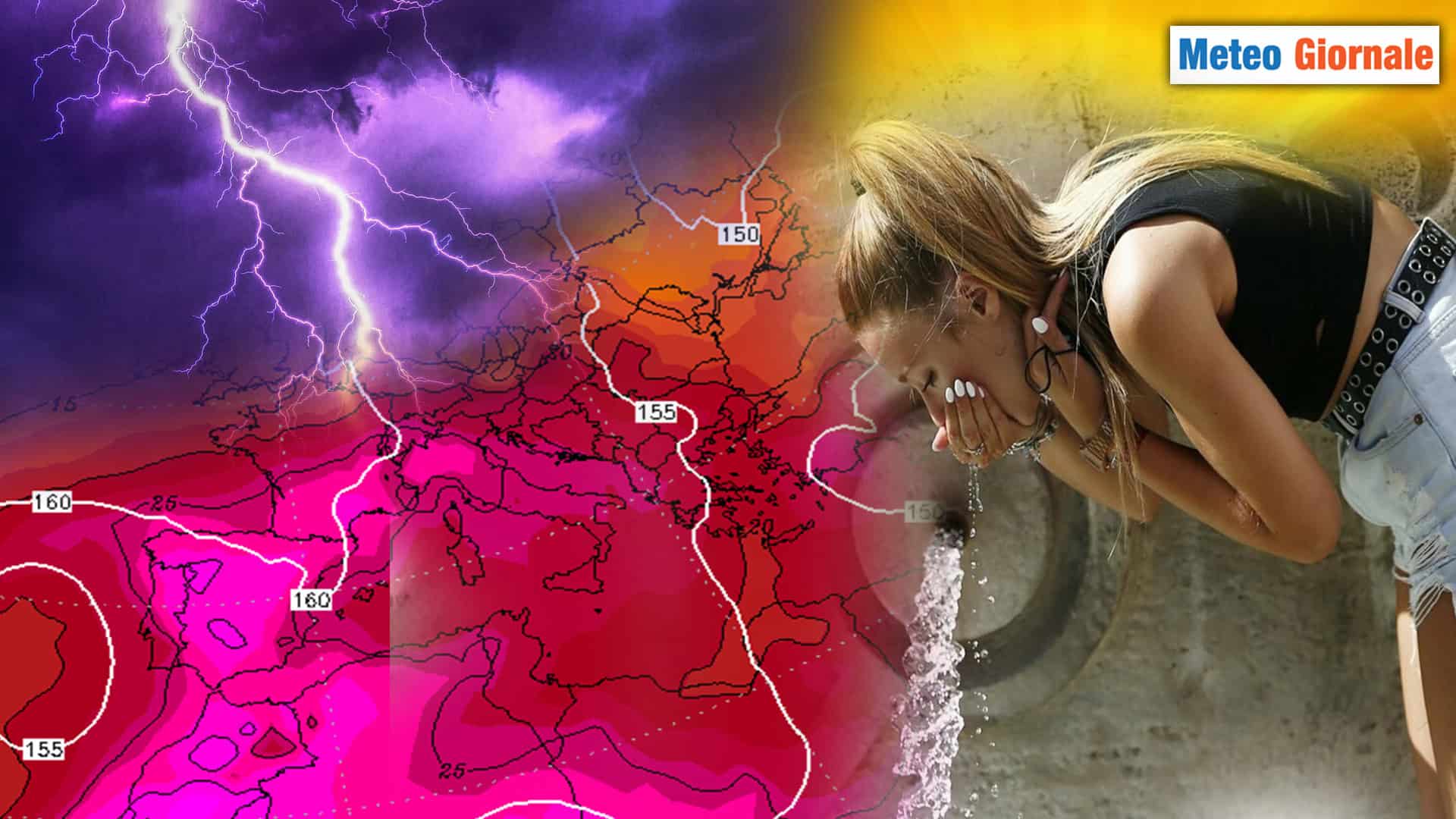 Weekend spaccato in due: sabato di sole, domenica di temporali