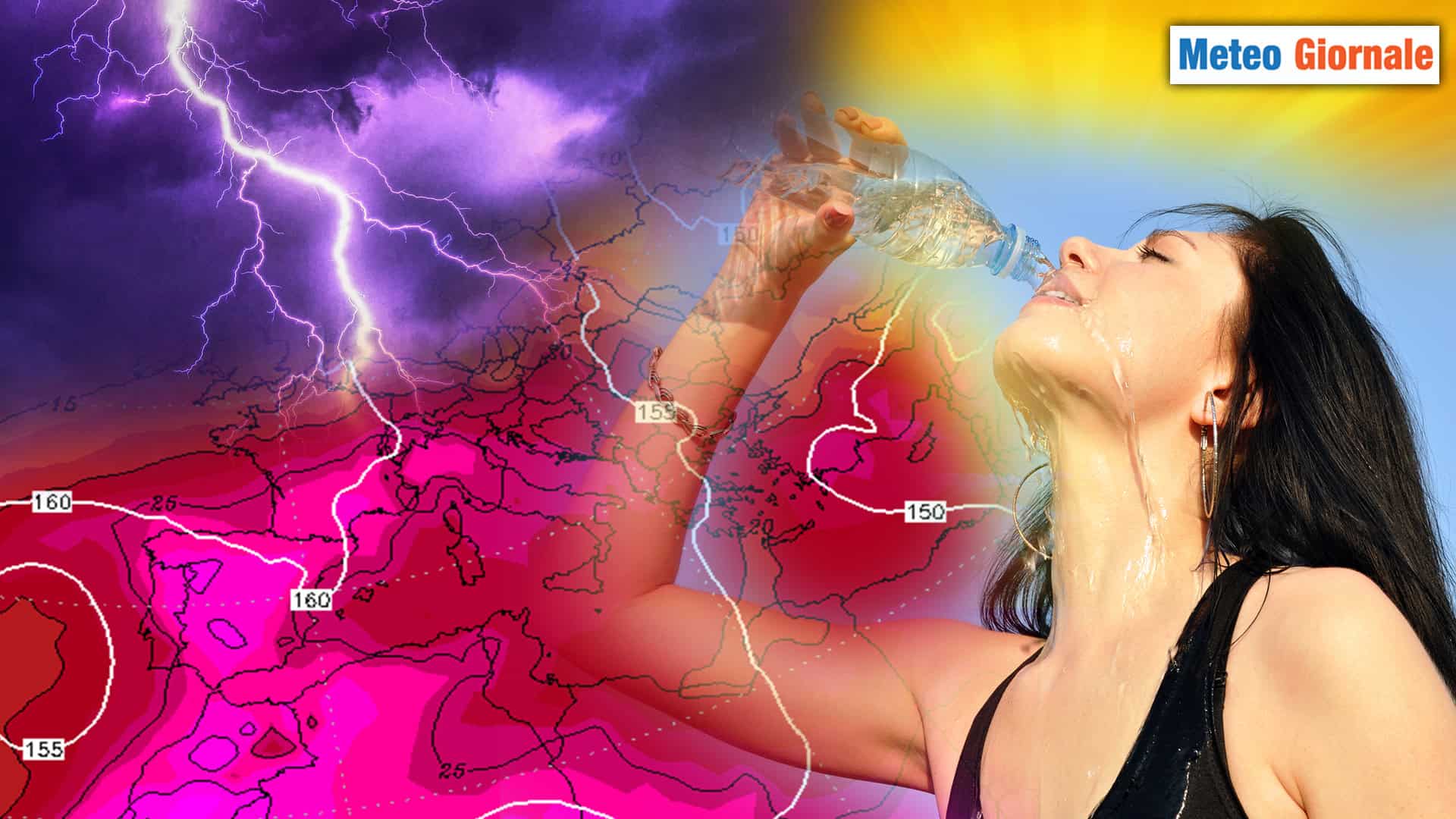 Meteo: Prossima settimana ancora bollente, ma occhio al weekend