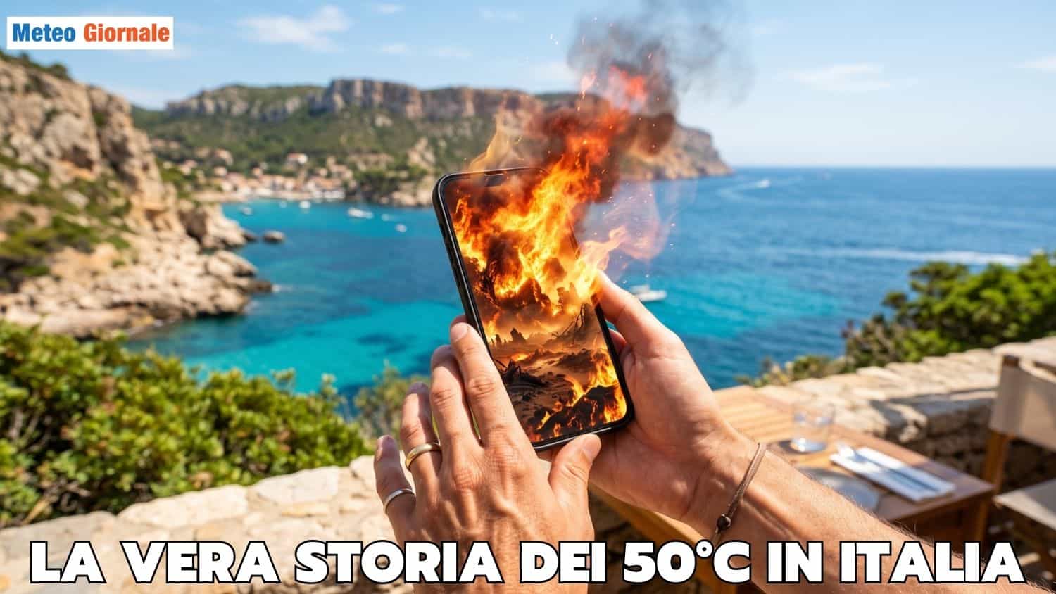 Italia, ad Agosto 50 gradi. Cosa c’è di vero nella notizia