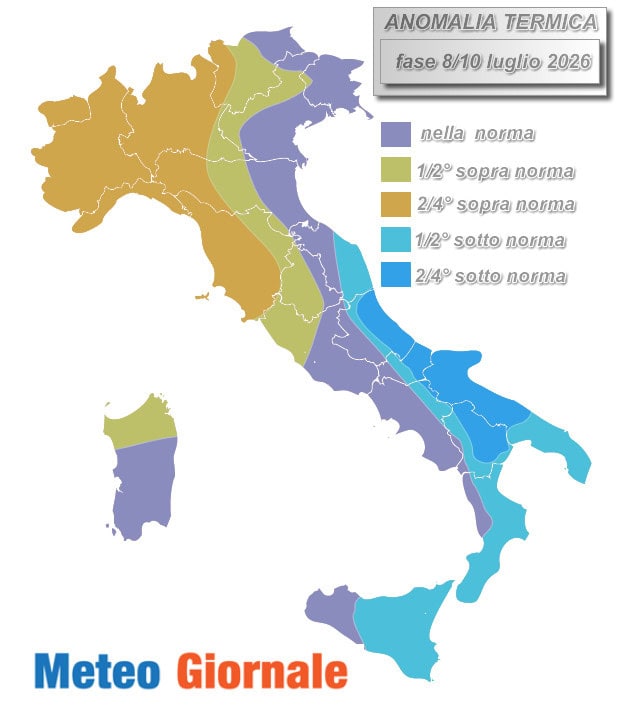 ANOMALIA TEMRICA 8 10 luglio