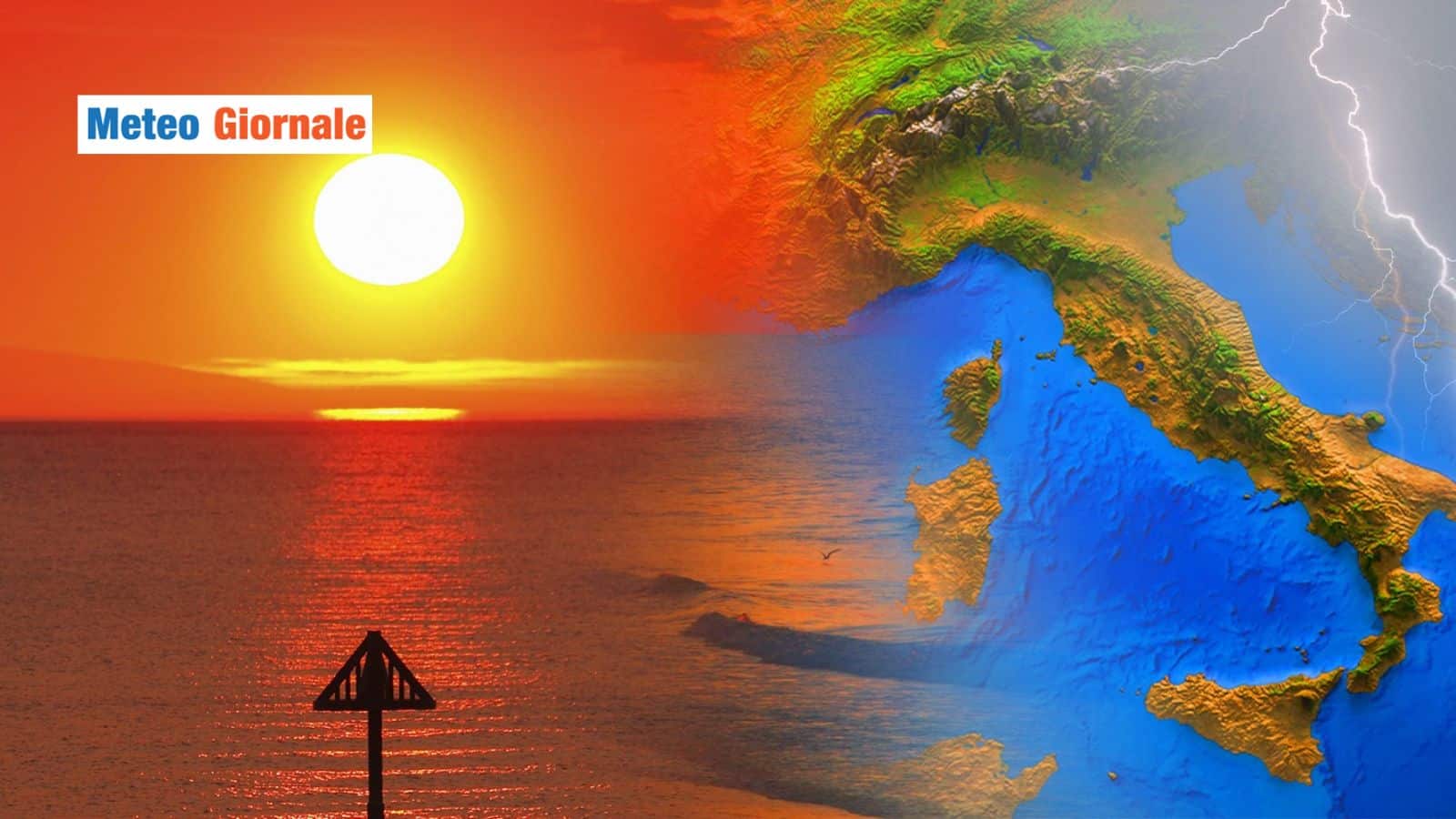 Meno caldo e centinaia di temporali in più del previsto: novità meteo dall’8-9 Luglio