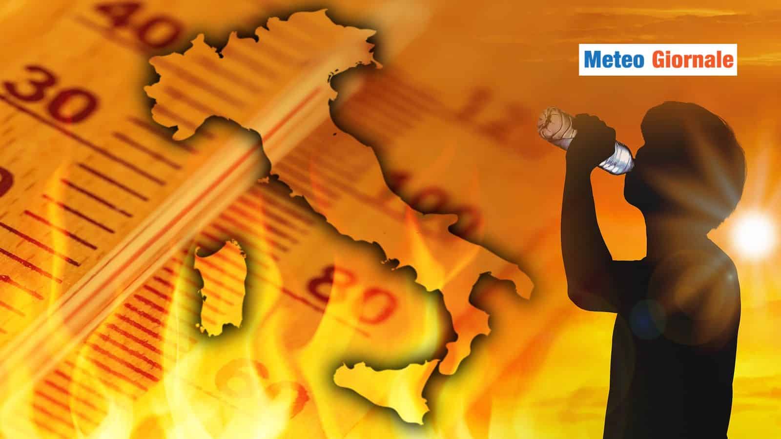 Caldo estremo in arrivo al Centro-Sud: l’esperto analizza i modelli meteo