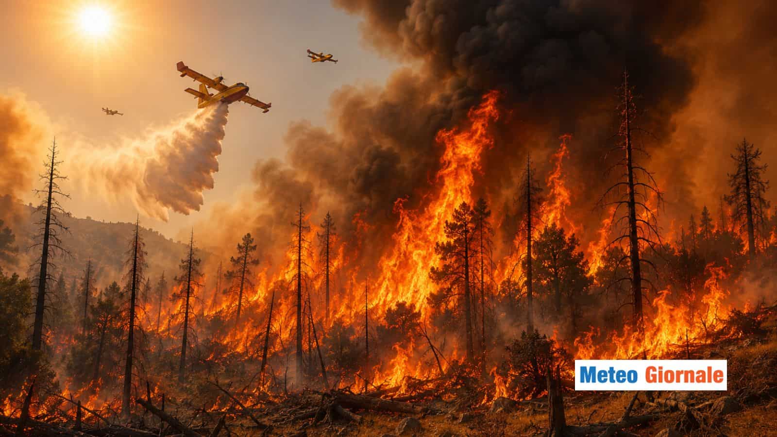 Incubo incendi d’Estate: una grave piaga che puntualmente si ripresenta col gran caldo