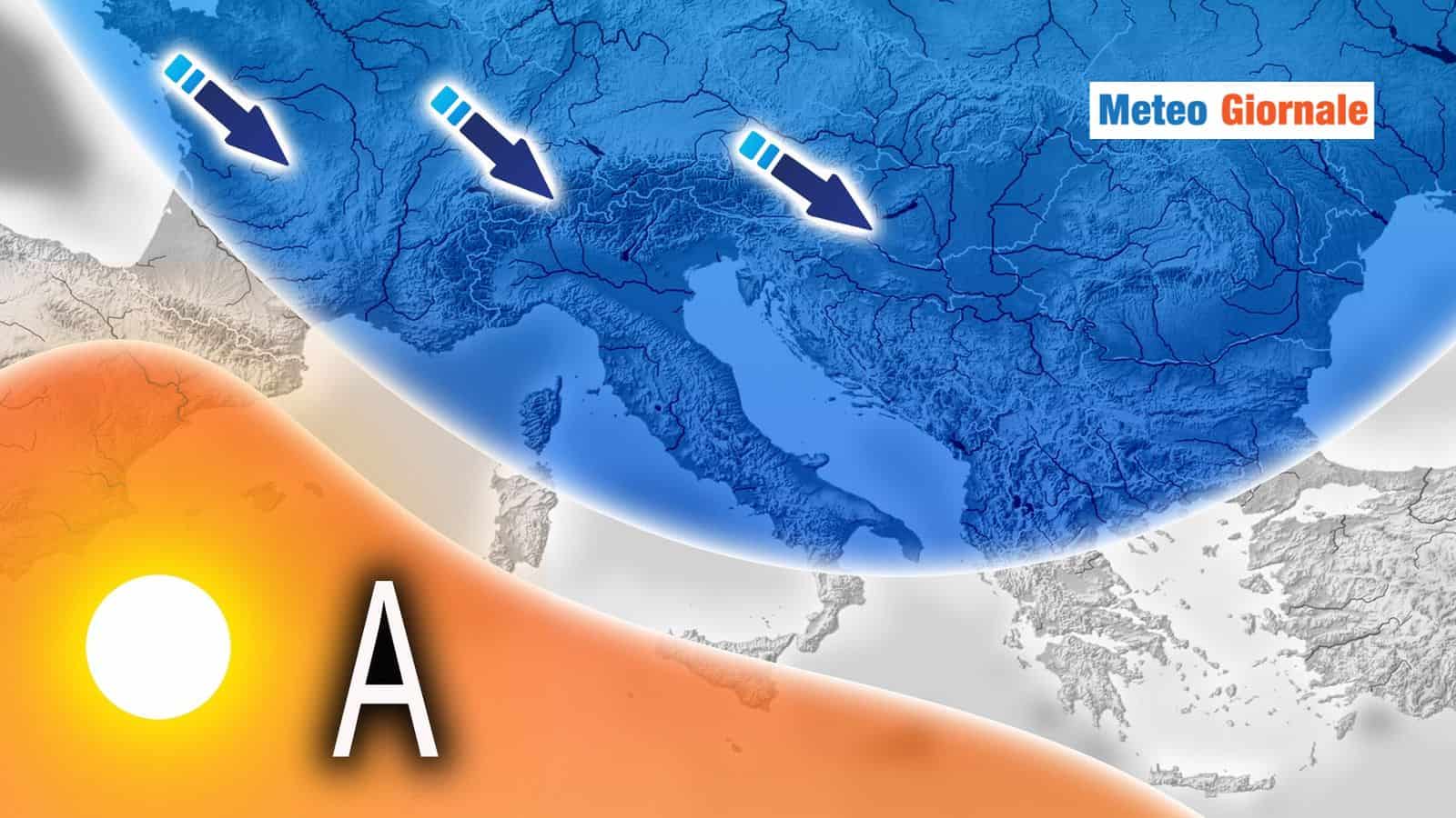 Svolta meteo della prossima settimana, tutto confermato: crollo termico e super temporali