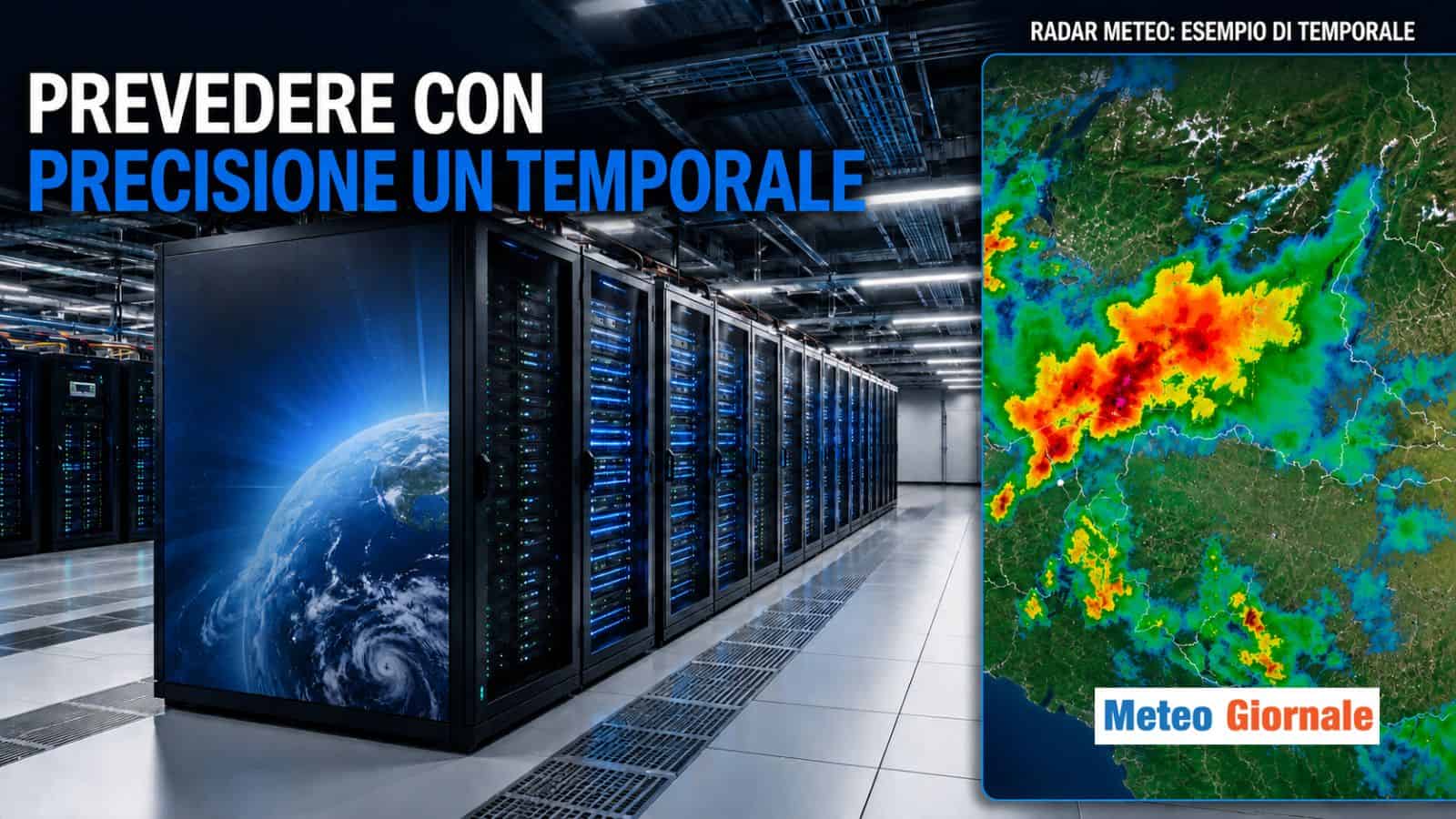 Prevedere con precisione un violento temporale: una delle sfide più difficili in campo meteo