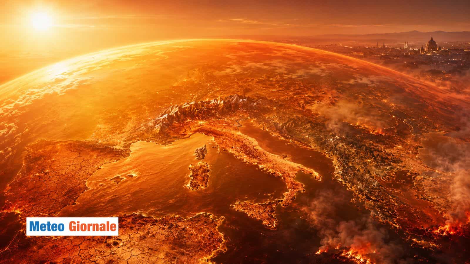 Caldo estremo ai primi di Agosto: un confronto tra i modelli meteo ECMWF e GFS, mappe