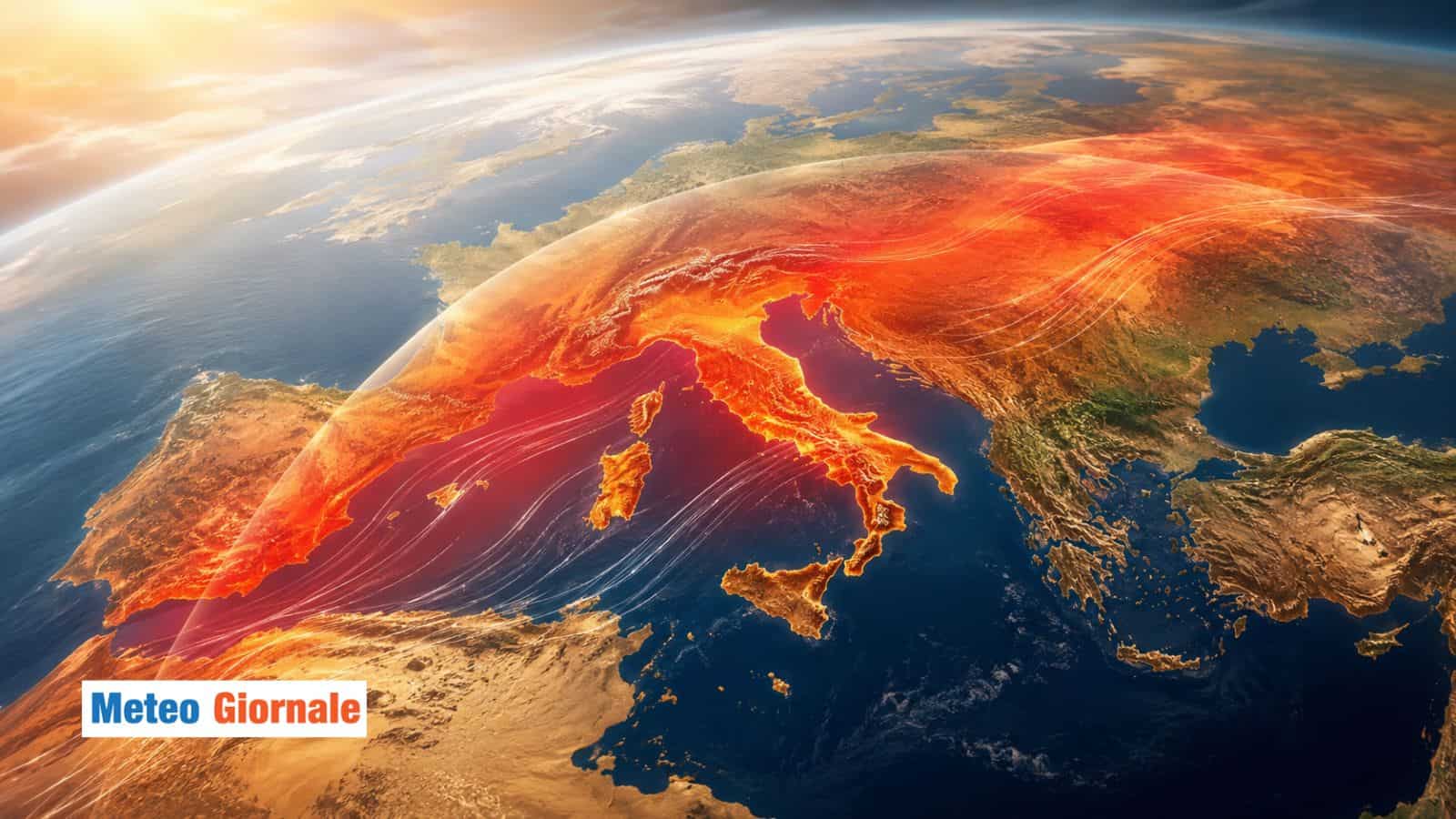 Caldo estremo in Italia: l’indice EFI ci spiega perché fa così caldo e quanto durerà