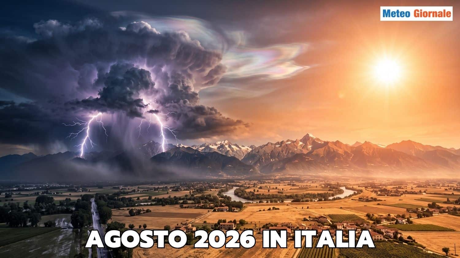 Agosto 2026, l’anticiclone africano assedierà l’Italia: