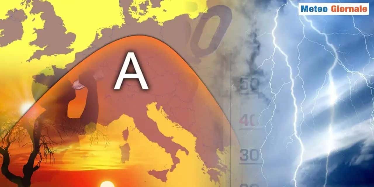 Prossima settimana cambio di rotta: Estate piena con temperature elevate
