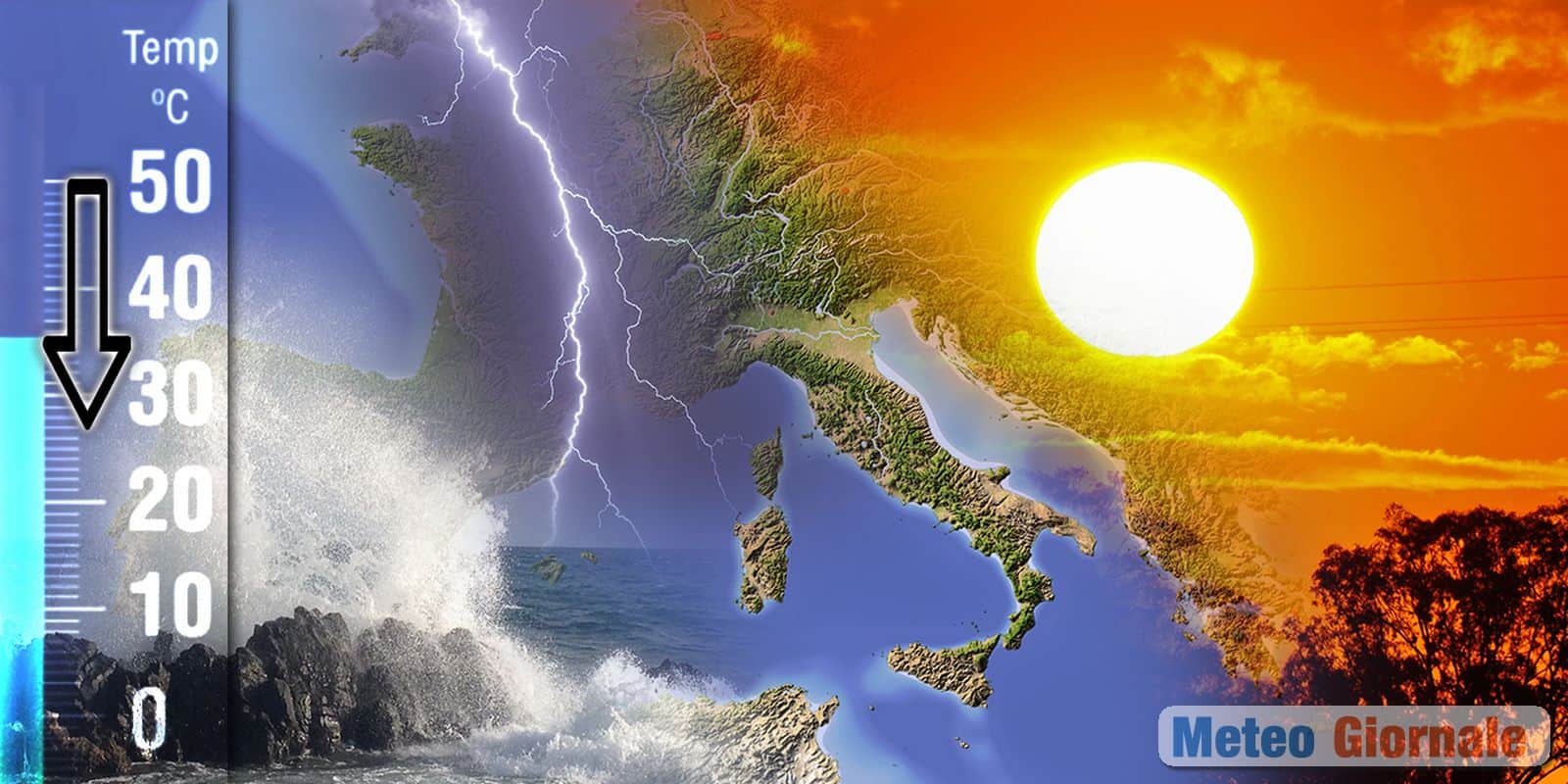 Meteo nella fornace africana ma luglio apre due spiragli di fresco