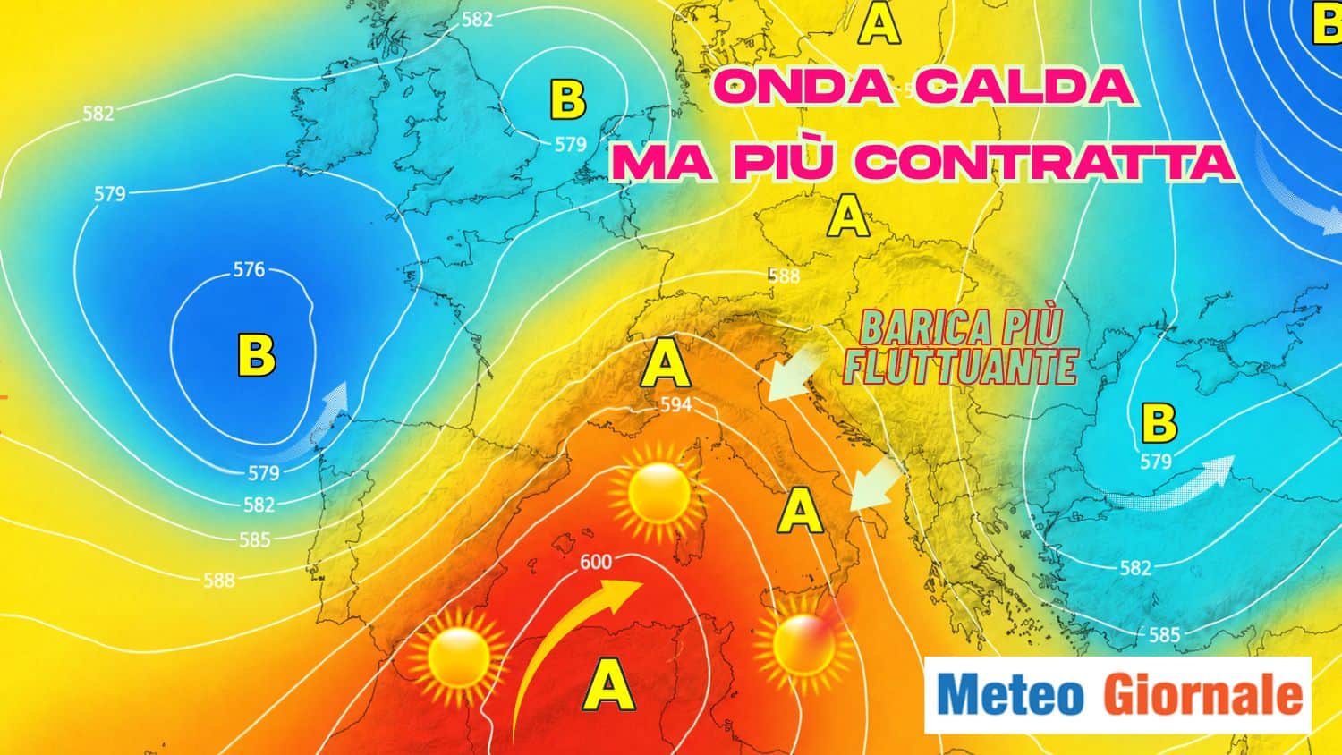 Caldo sì, ma in calo: ecco cosa cambia da oggi
