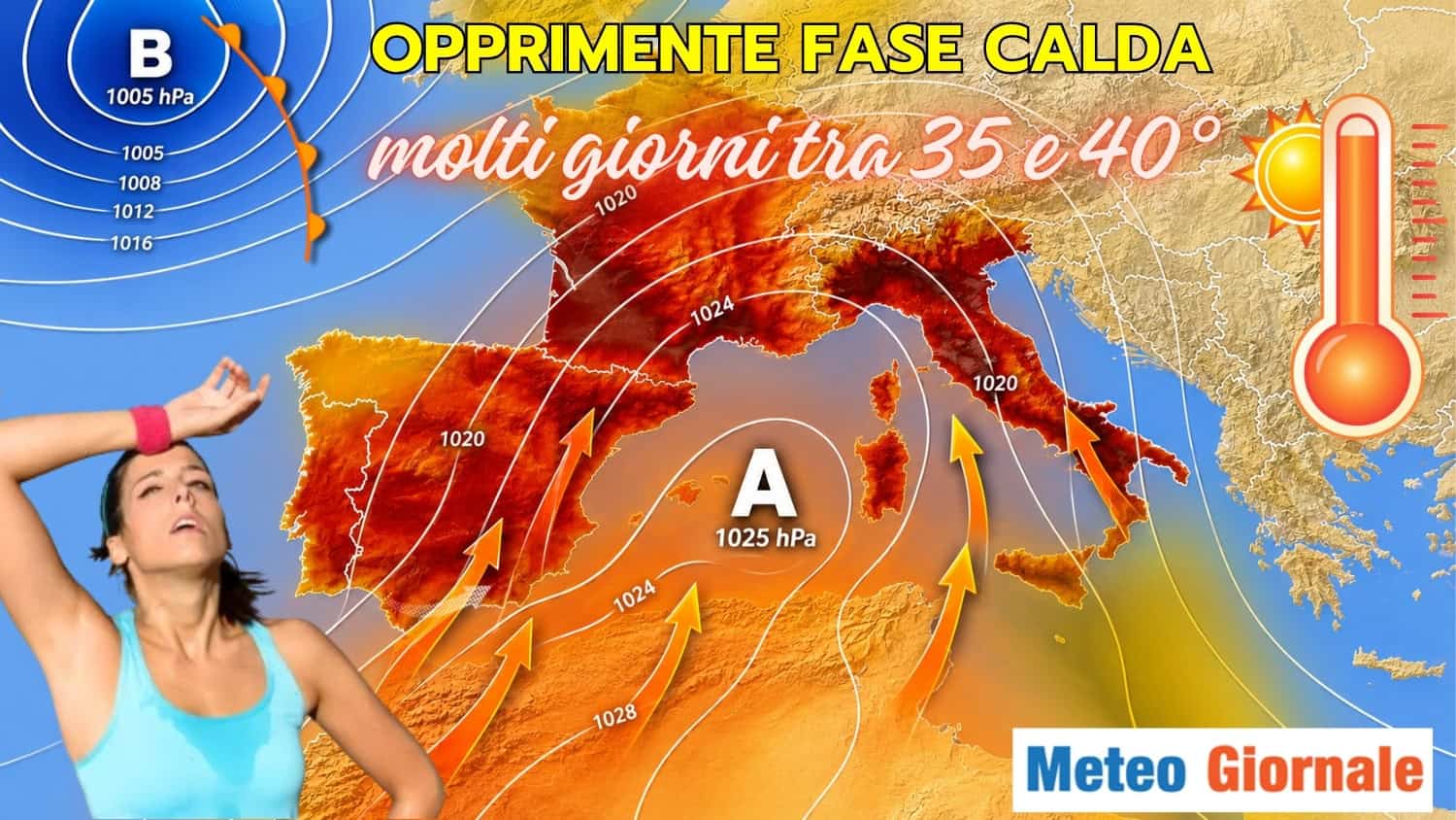 1/10 agosto, odissea torrida: tra 37 e 40° senza tregua