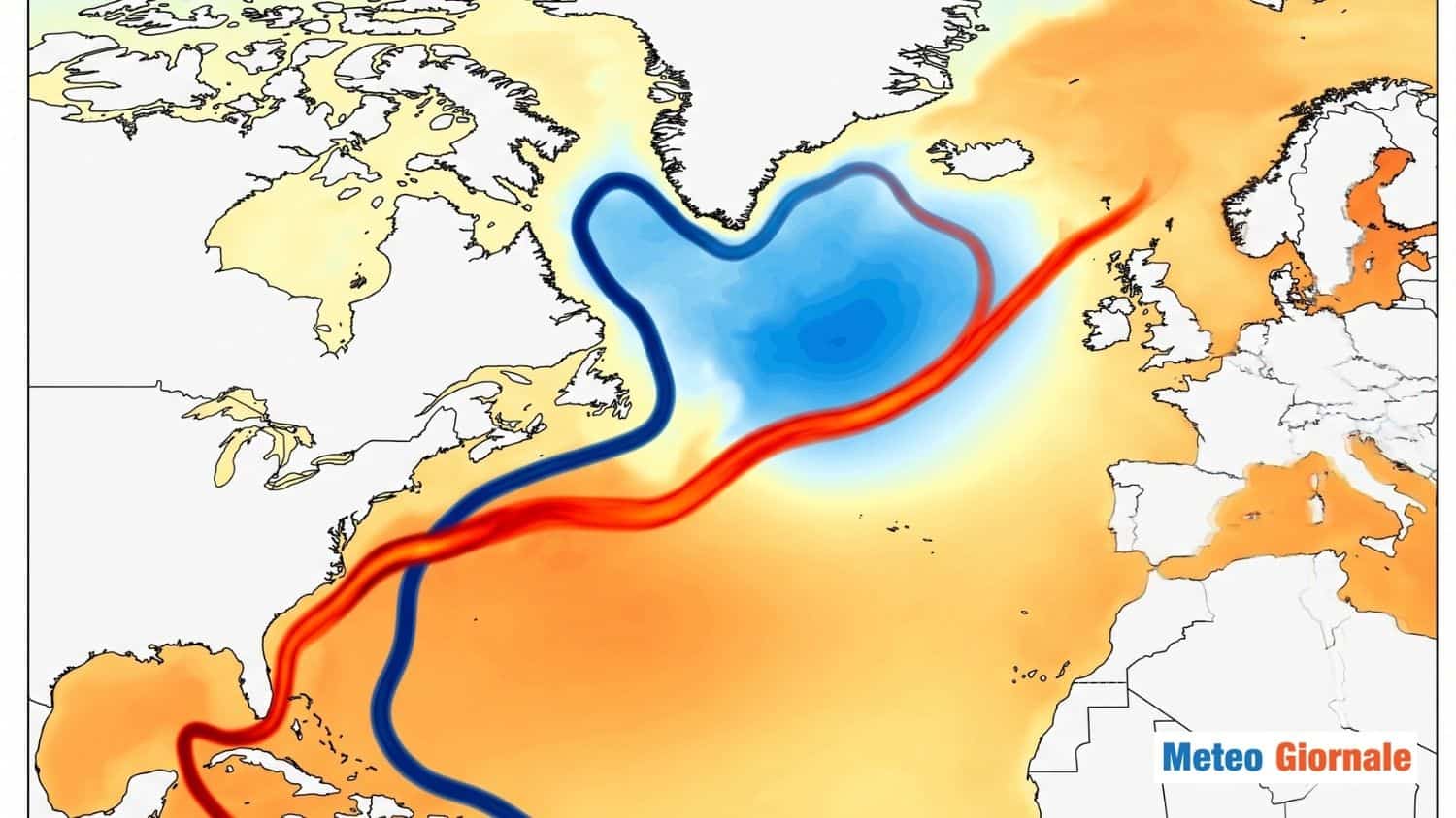 La misteriosa bolla di acqua fredda a ridosso coste d’Europa