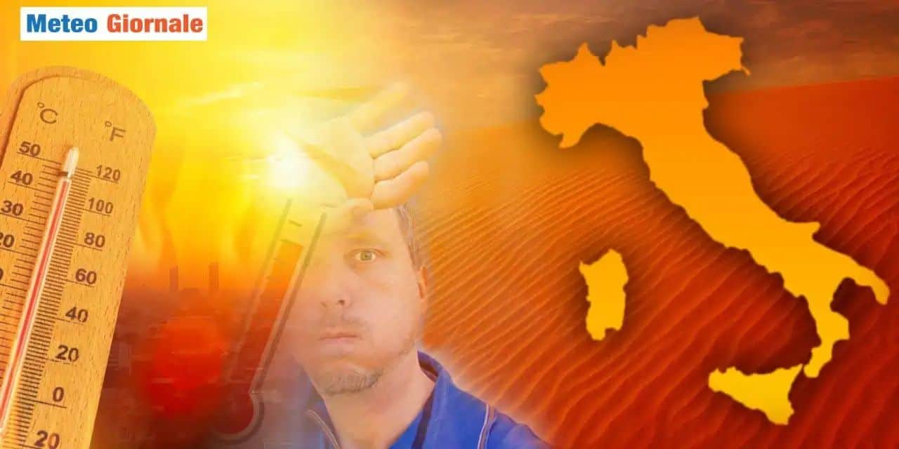 Caldo peggio di quello avuto è possibile, meteo di Agosto pessimi segnali