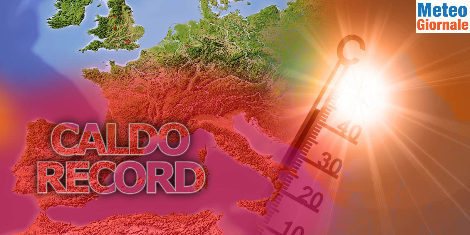 Ancora fino a 40°C, anche oltre: l’Anticiclone Africano continua a dominare la scena