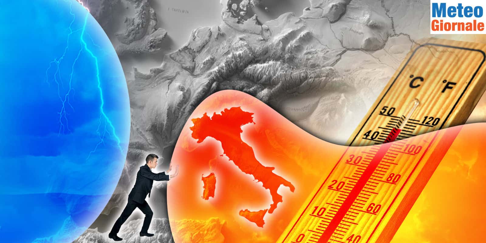 Tutto record, dal caldo ai temporali: ecco cosa sta succedendo e cosa ci aspetta