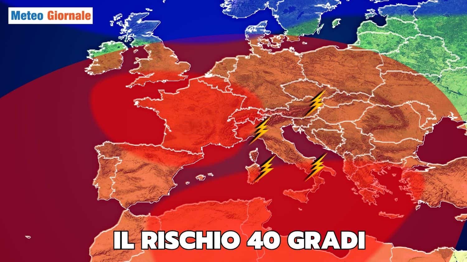 40°C reali e percepiti: ecco le aree d’Italia più a rischio
