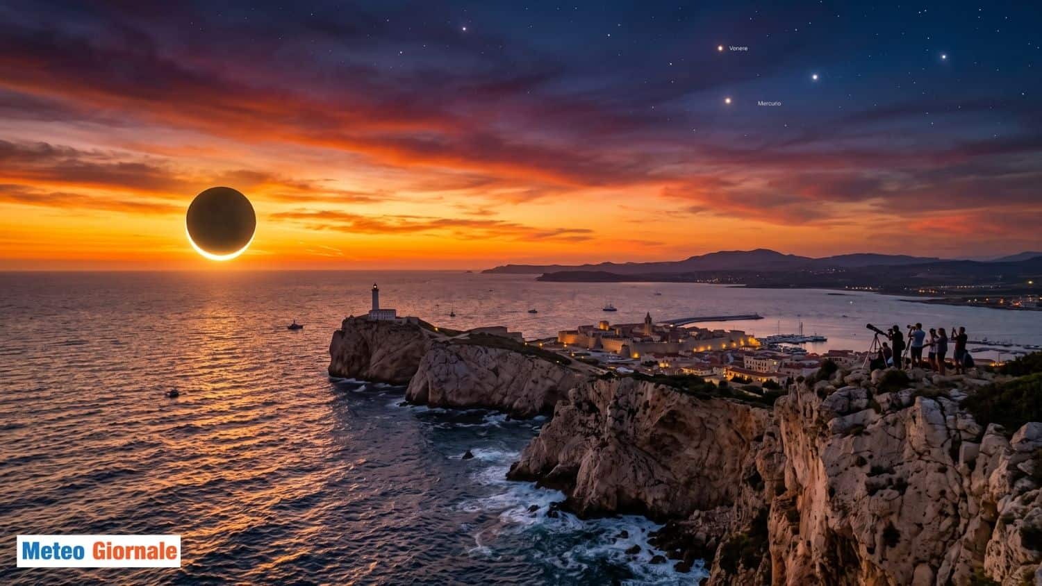 Eclissi Totale di Sole del 12 agosto 2026: in Italia il punto migliore