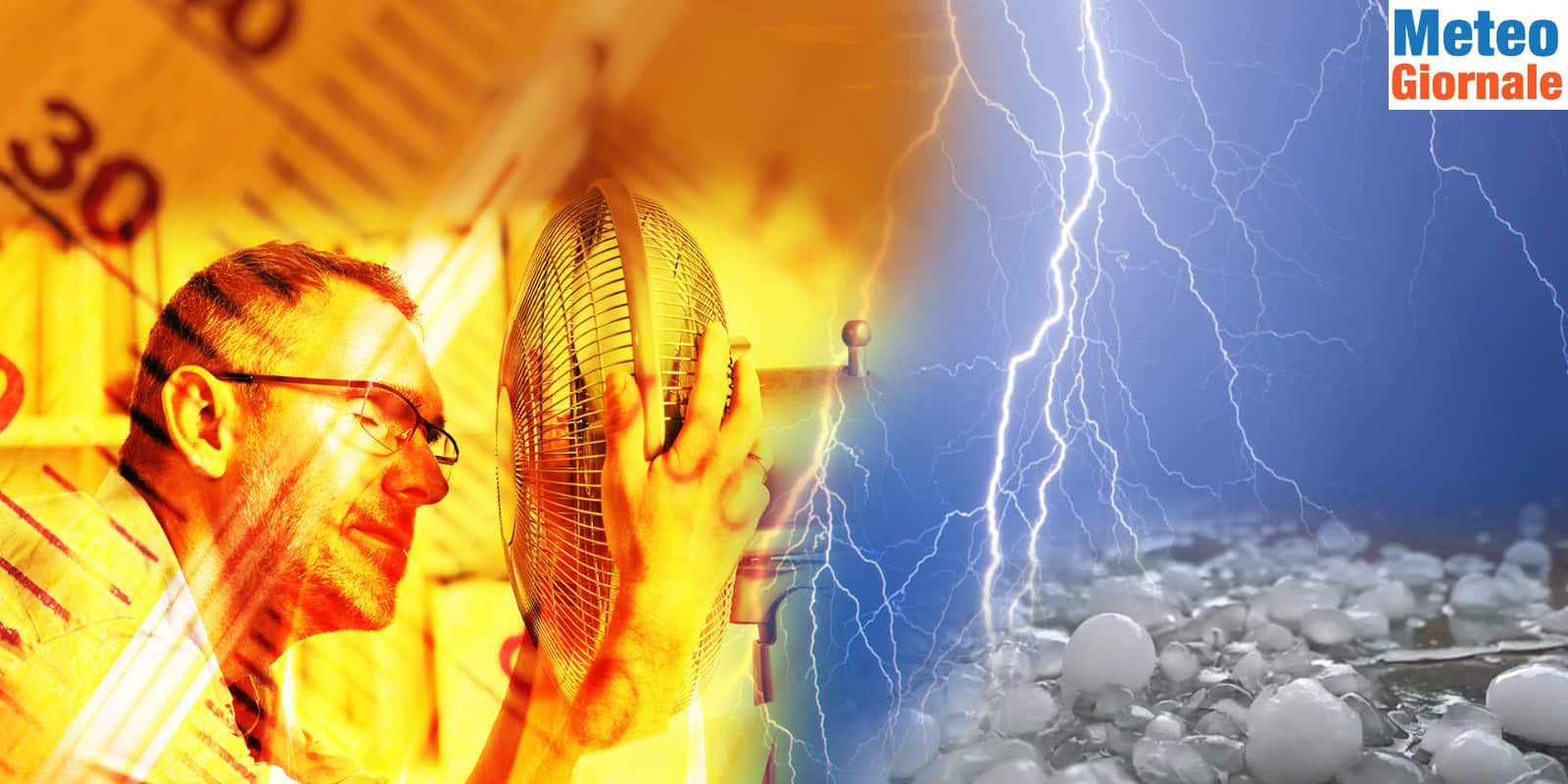 Ecco dove farà più CALDO e dove invece colpiranno i nubifragi