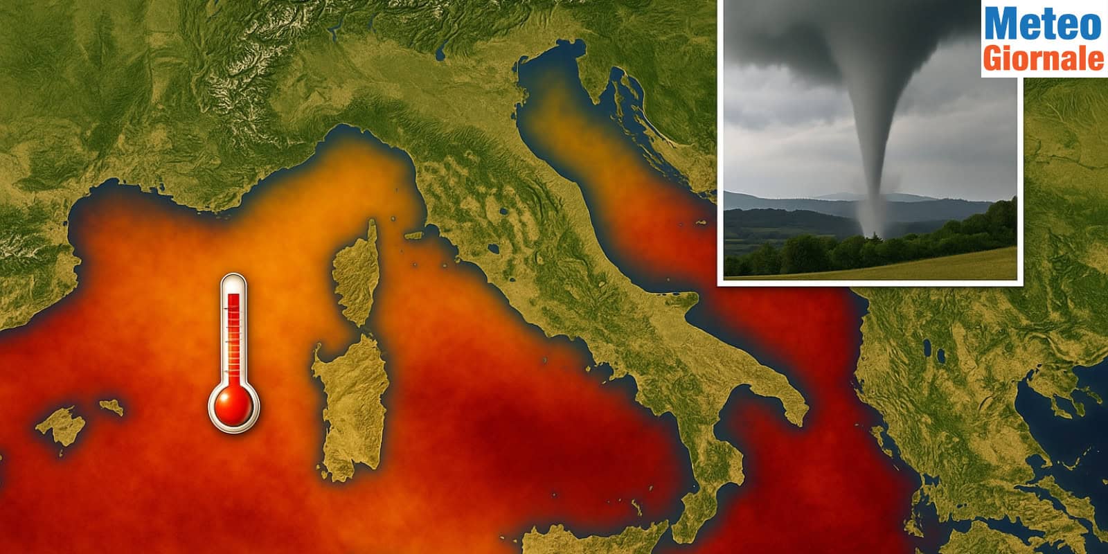C’è un motivo se gli eventi meteo estremi, soprattutto d’Estate, sembrano sempre più frequenti