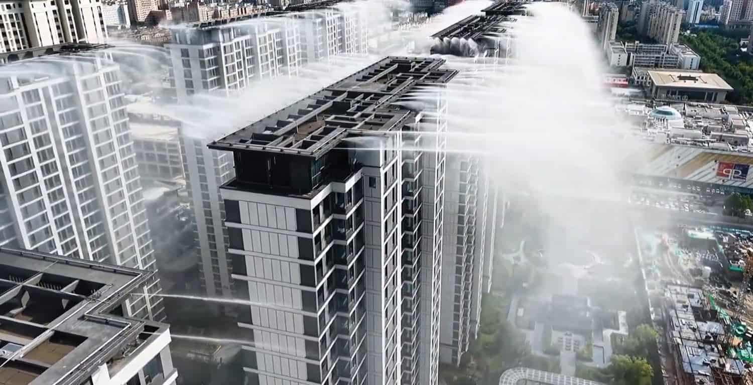 Cina, abbiamo cercato la verità sul raffrescamento visto in questa foto