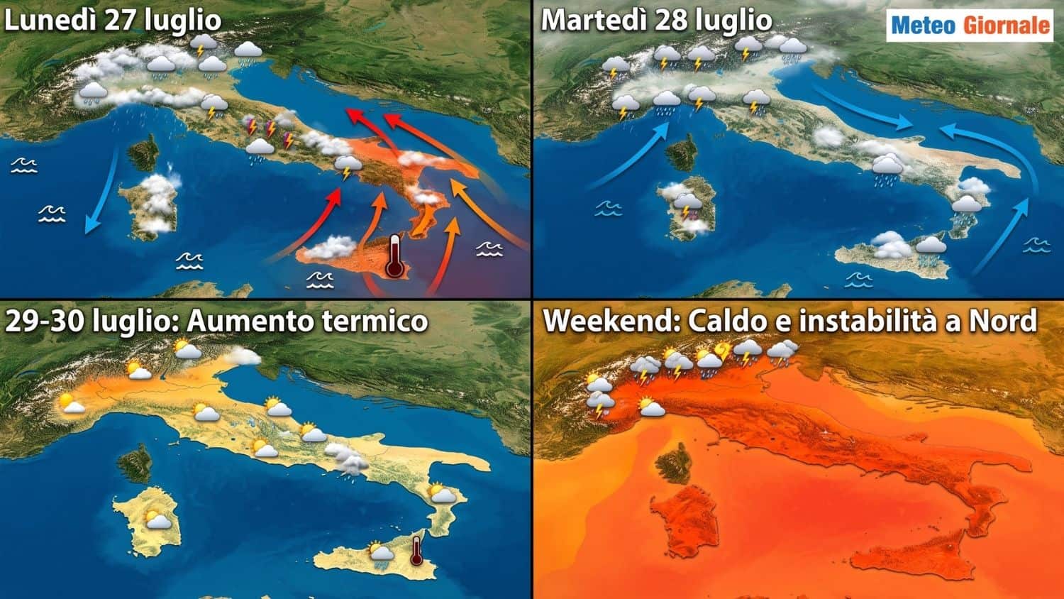 Preparativi per il caldo peggiore dell’anno al Centro Nord