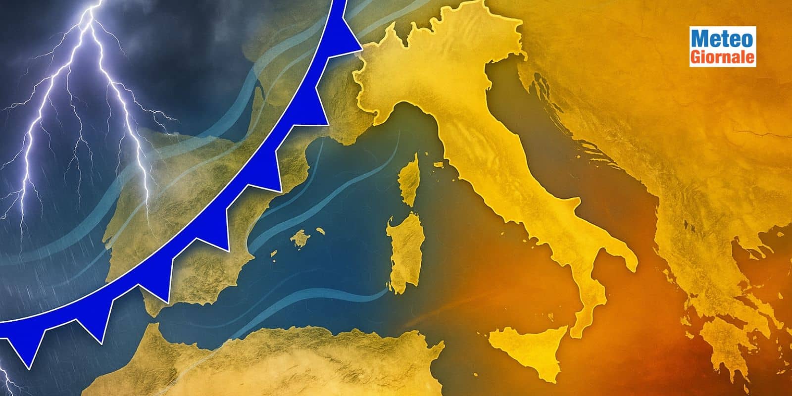 La grande svolta dal 22 Luglio con fresco e temporali