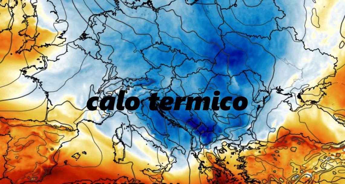 Fine del caldo: crollo termico in quota dal 20 Luglio: effetti a catena