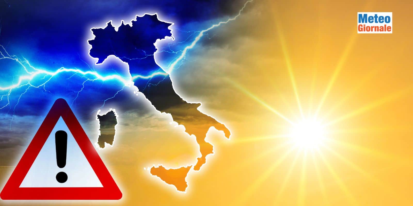Temporali e grandine in arrivo Mercoledì 15, Nord nel mirino
