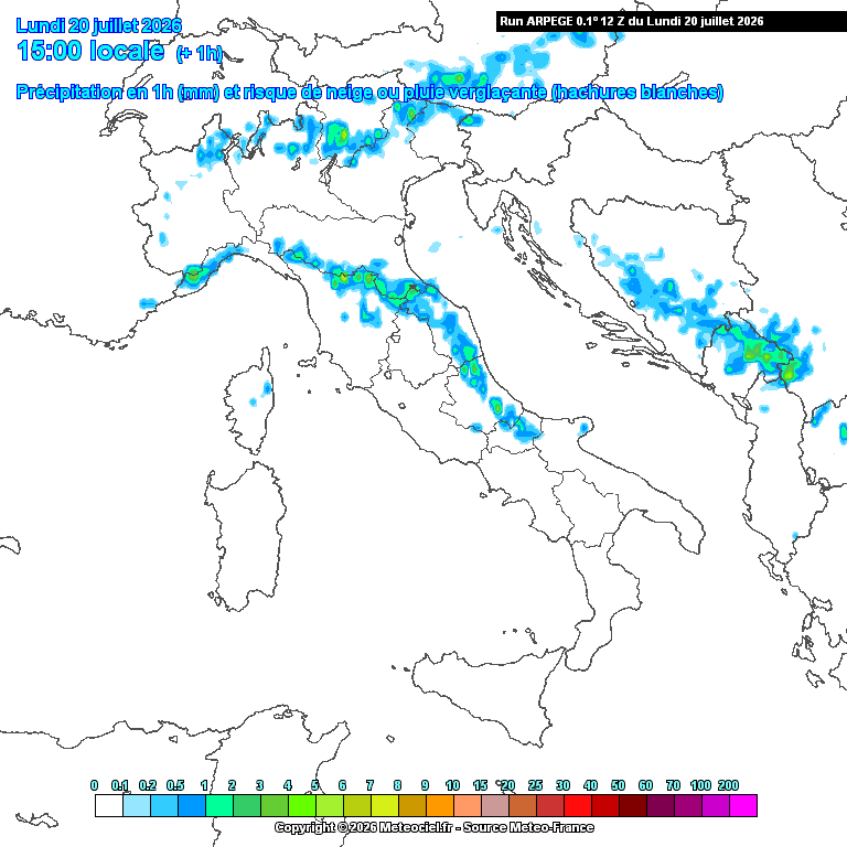 temporali martedi