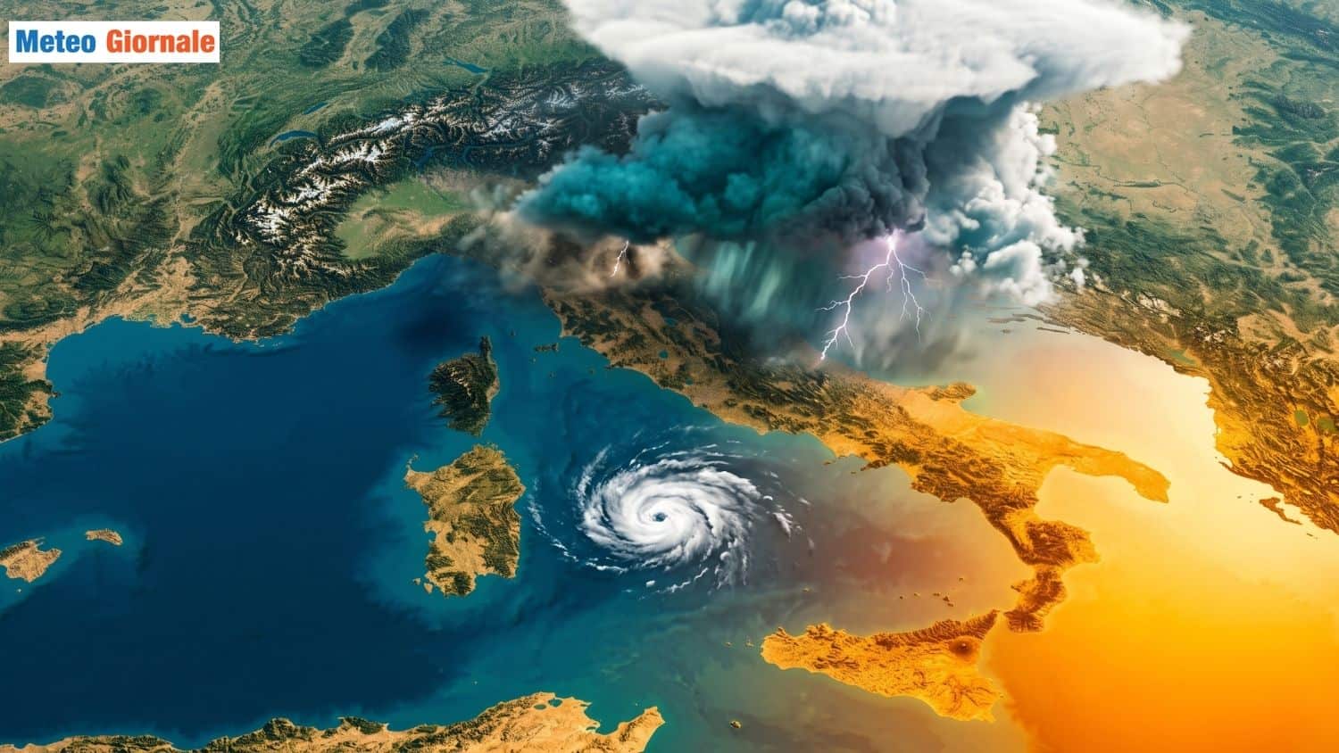 Finale di Luglio, temporali, ciclone mediterraneo ed il ritorno del caldo