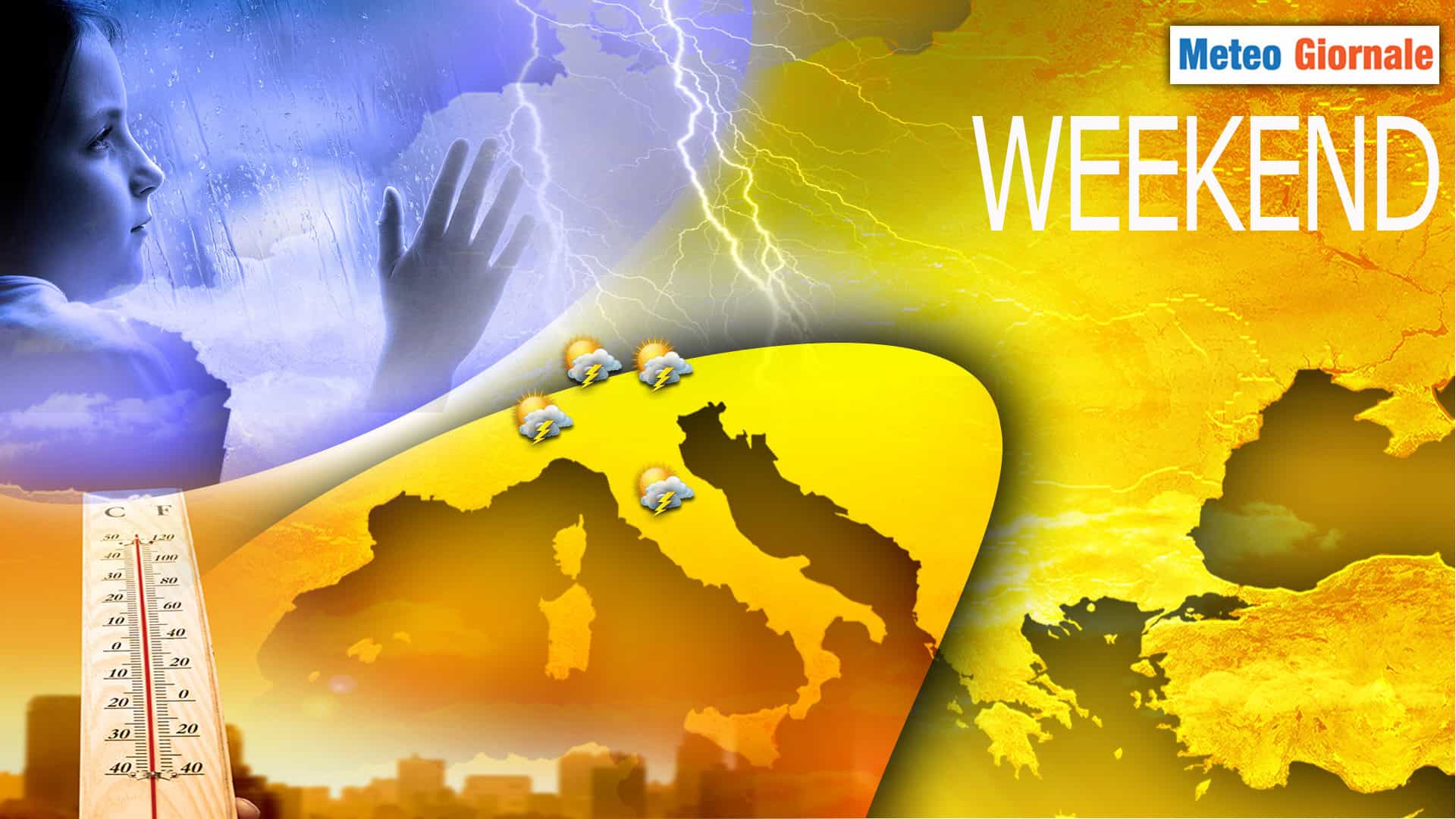 Meteo, weekend: sole e caldo protagonisti, ma occhio ai temporali