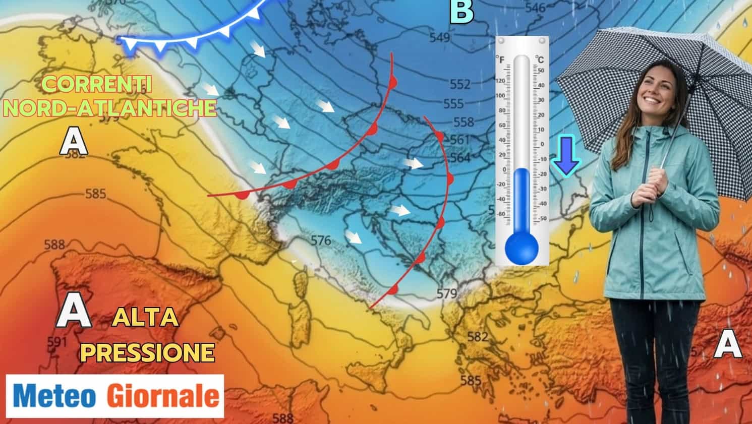 Scenari di Autunno con fresco e piogge in vista, ma si dovrà penare ancora